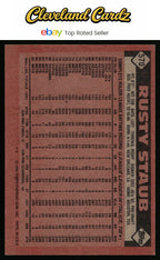 1986 Topps #570 Rusty Staub