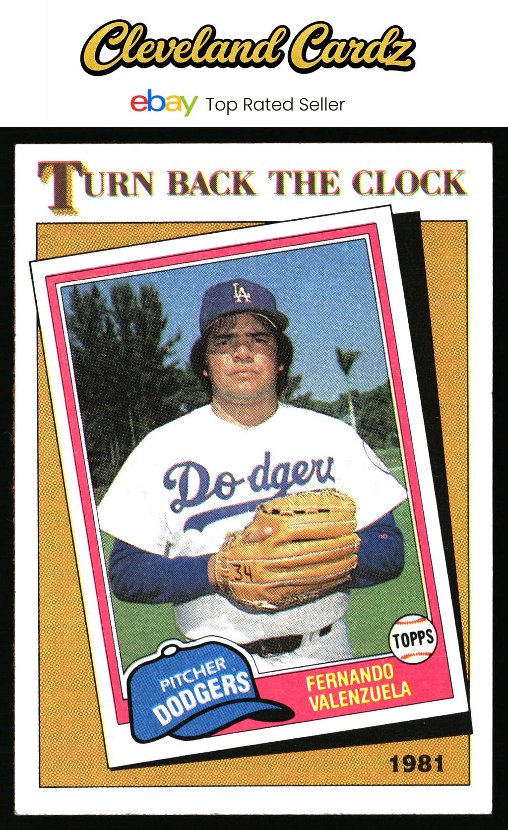 1986 Topps #401 Fernando Valenzuela