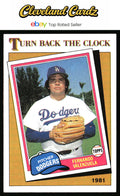 1986 Topps #401 Fernando Valenzuela