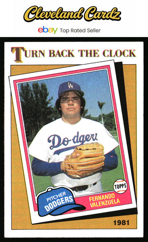 1986 Topps #401 Fernando Valenzuela