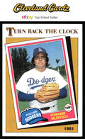1986 Topps #401 Fernando Valenzuela