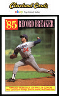 1986 Topps #207 Fernando Valenzuela