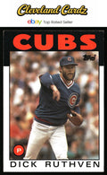 1986 Topps #98 Dick Ruthven