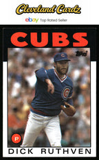 1986 Topps #98 Dick Ruthven