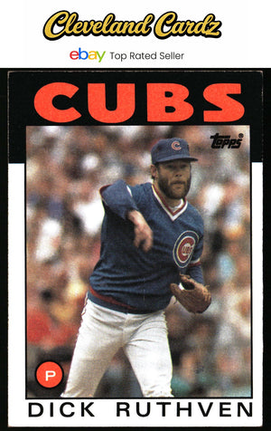 1986 Topps #98 Dick Ruthven