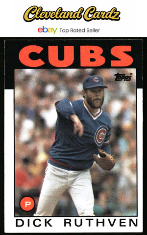 1986 Topps #98 Dick Ruthven