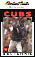 1986 Topps #98 Dick Ruthven