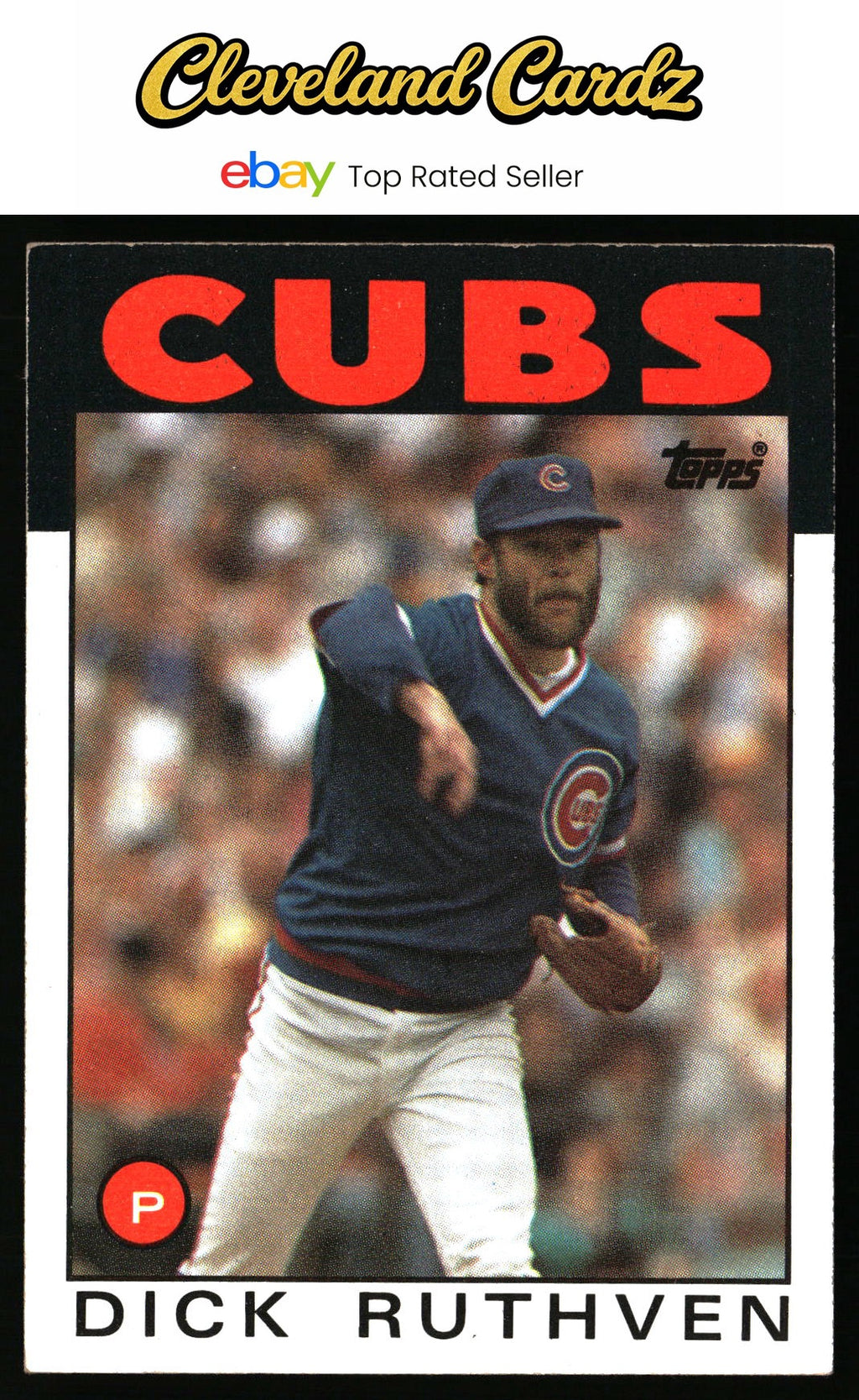 1986 Topps #98 Dick Ruthven