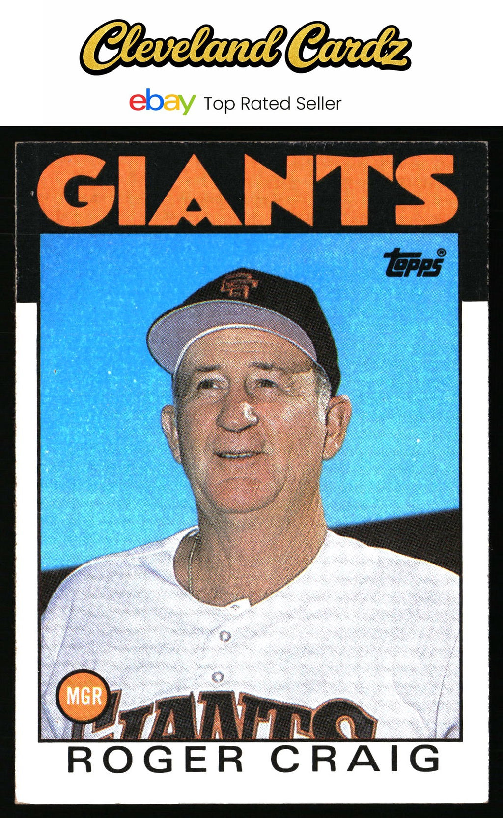 1986 Topps #111 Roger Craig
