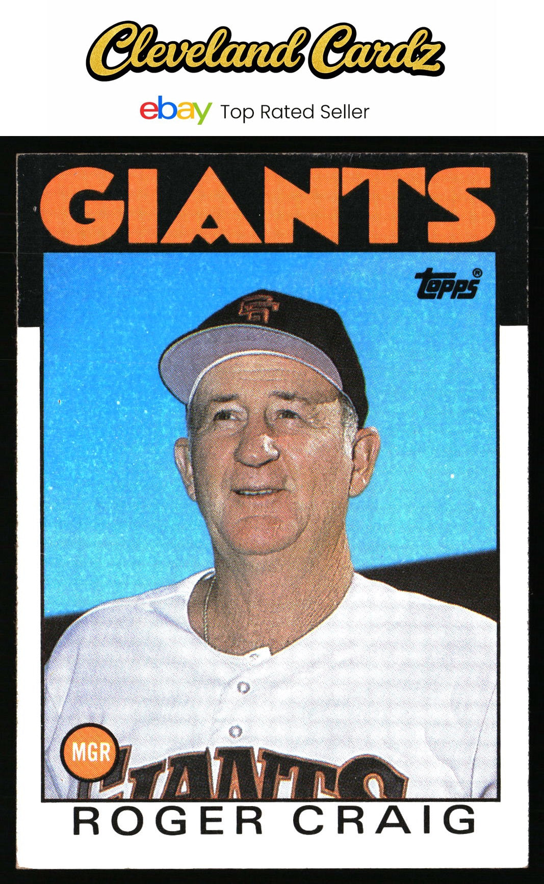 1986 Topps #111 Roger Craig