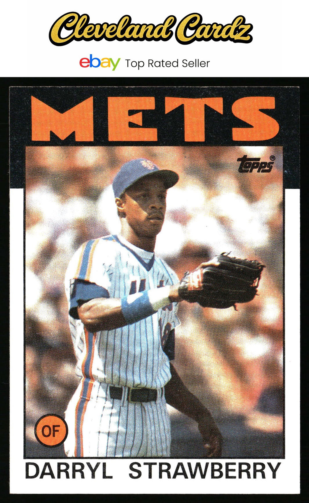 1986 Topps #80 Darryl Strawberry