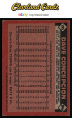 1986 Topps #195 Dave Concepcion