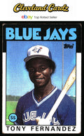 1986 Topps #241 Tony Fernandez