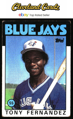 1986 Topps #241 Tony Fernandez