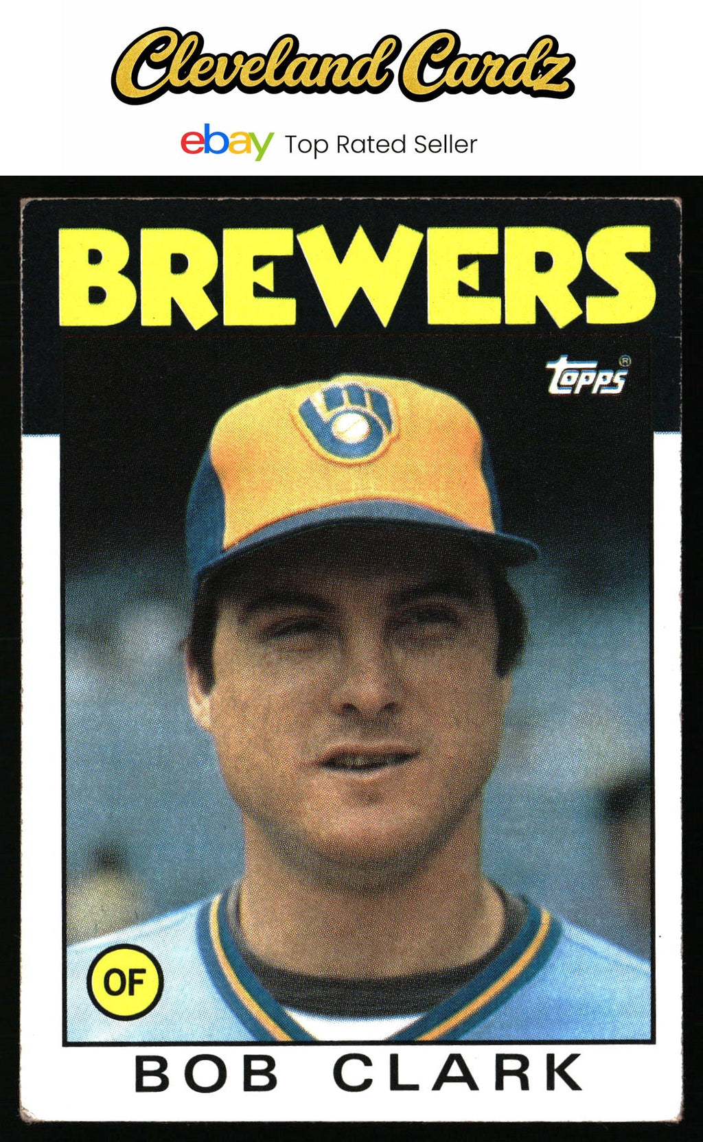 1986 Topps #452 Bobby Clark