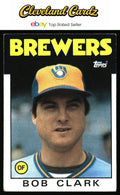1986 Topps #452 Bobby Clark