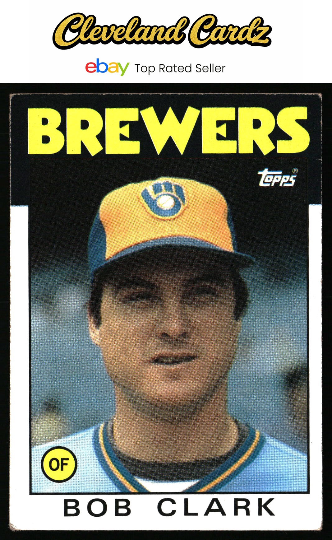 1986 Topps #452 Bobby Clark