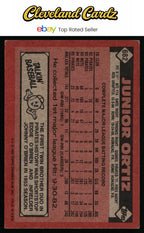 1986 Topps #682 Junior Ortiz