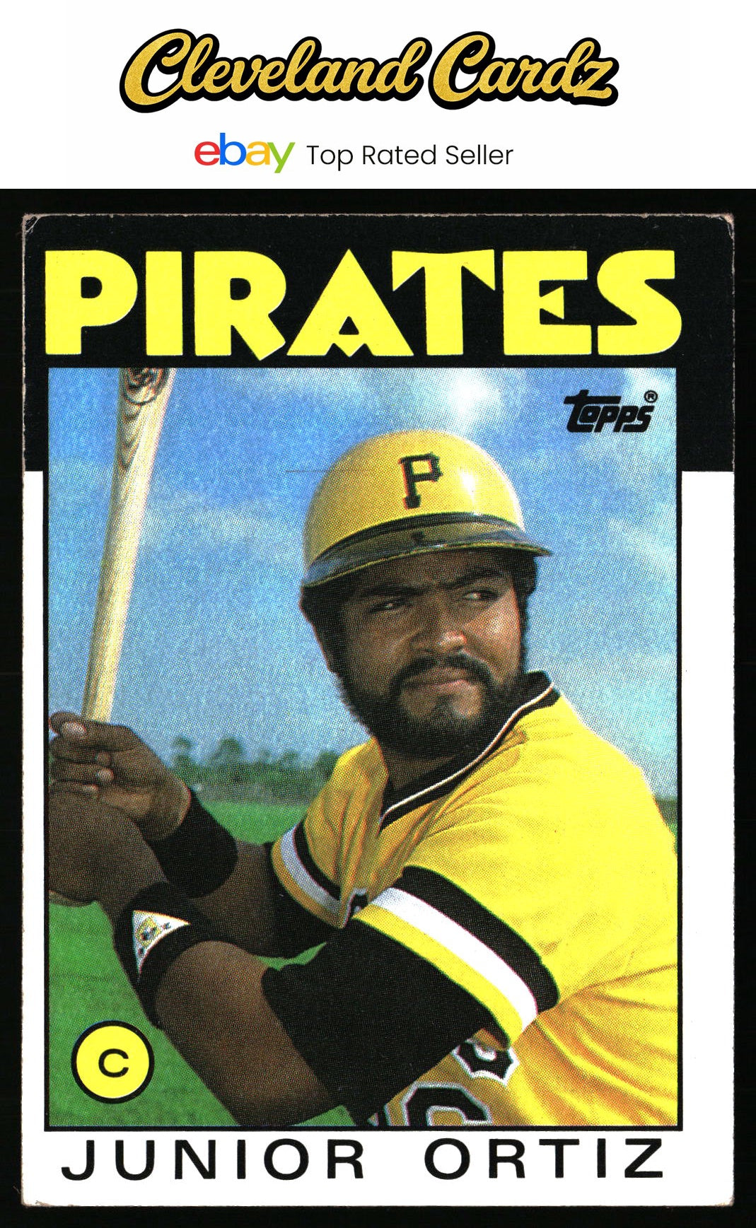 1986 Topps #682 Junior Ortiz