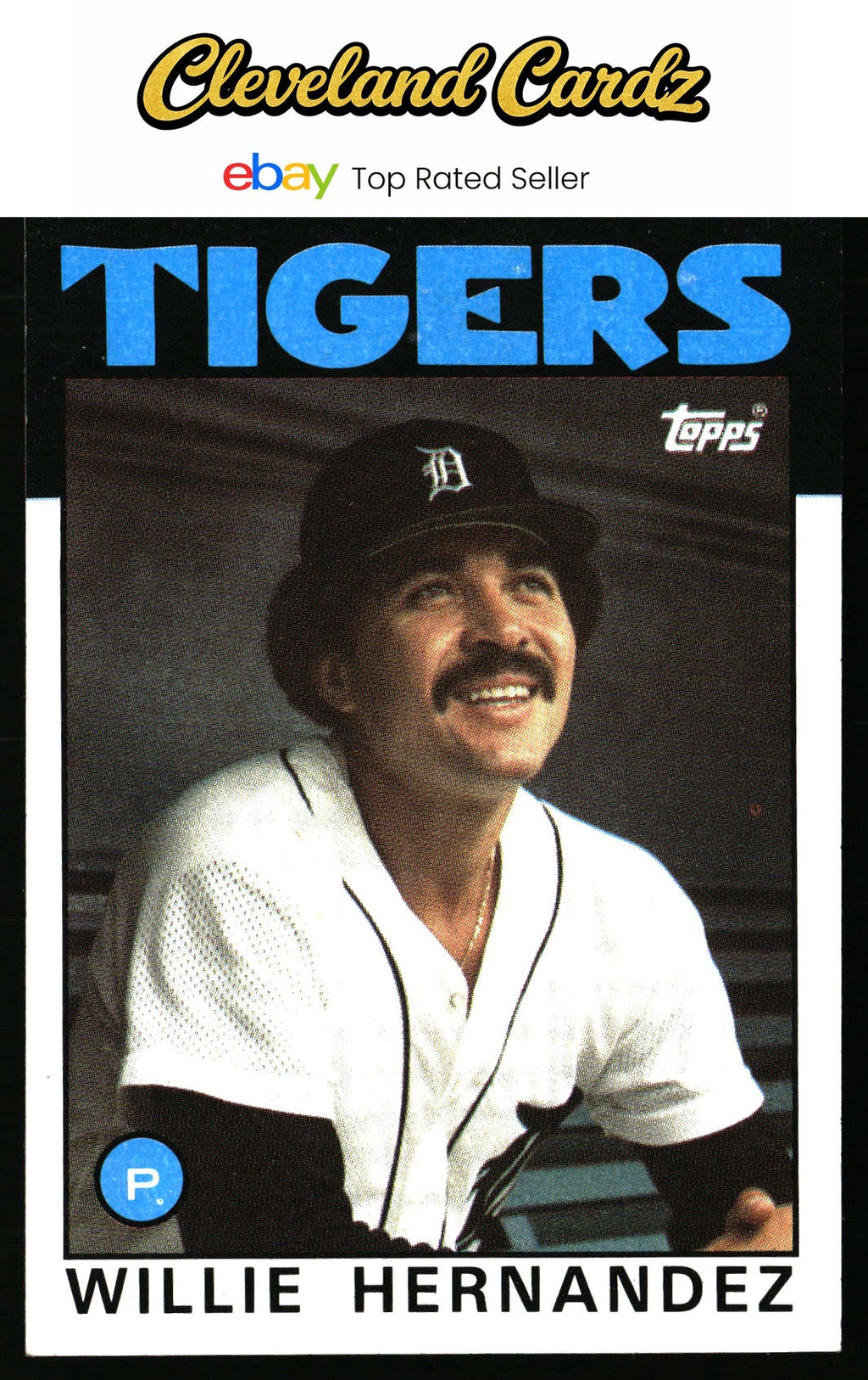 1986 Topps #670 Willie Hernandez