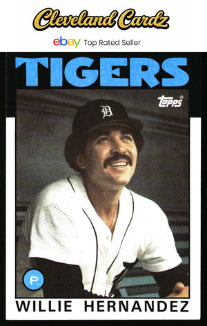 1986 Topps #670 Willie Hernandez