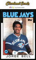 1986 Topps #338 Jorge Bell