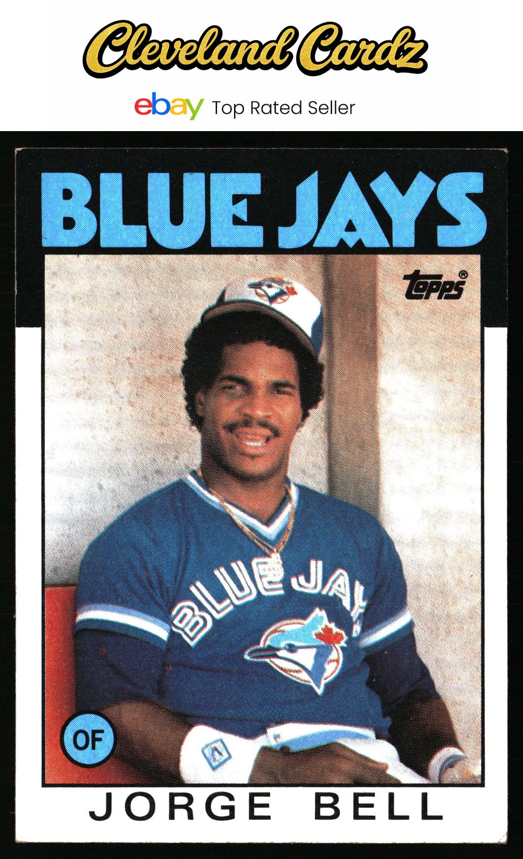 1986 Topps #338 Jorge Bell