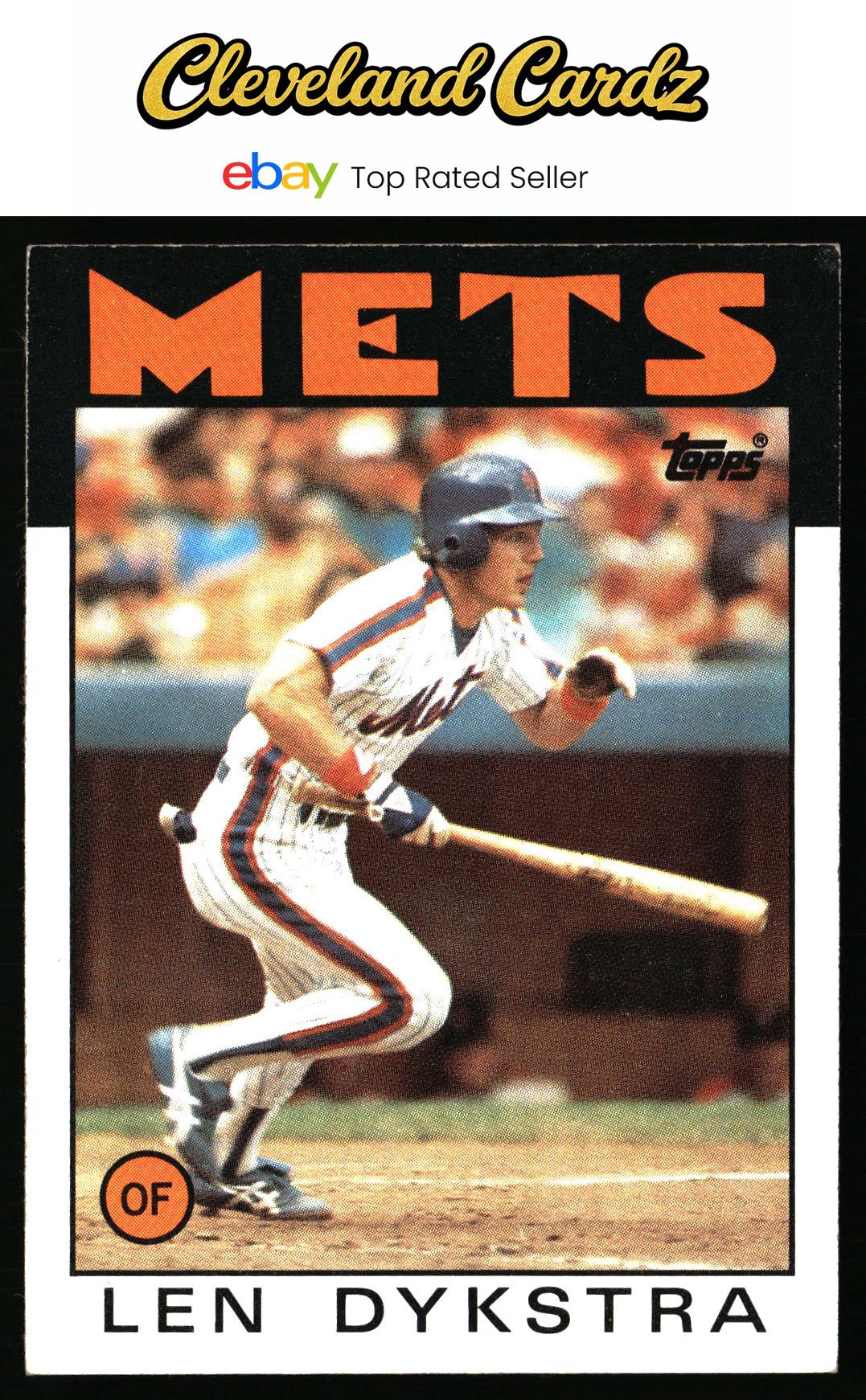 1986 Topps #53 Len Dykstra RC
