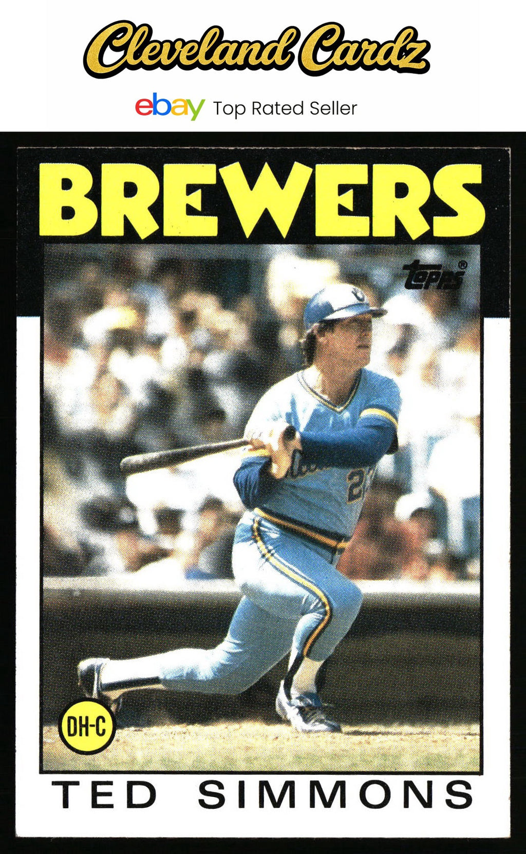 1986 Topps #237 Ted Simmons