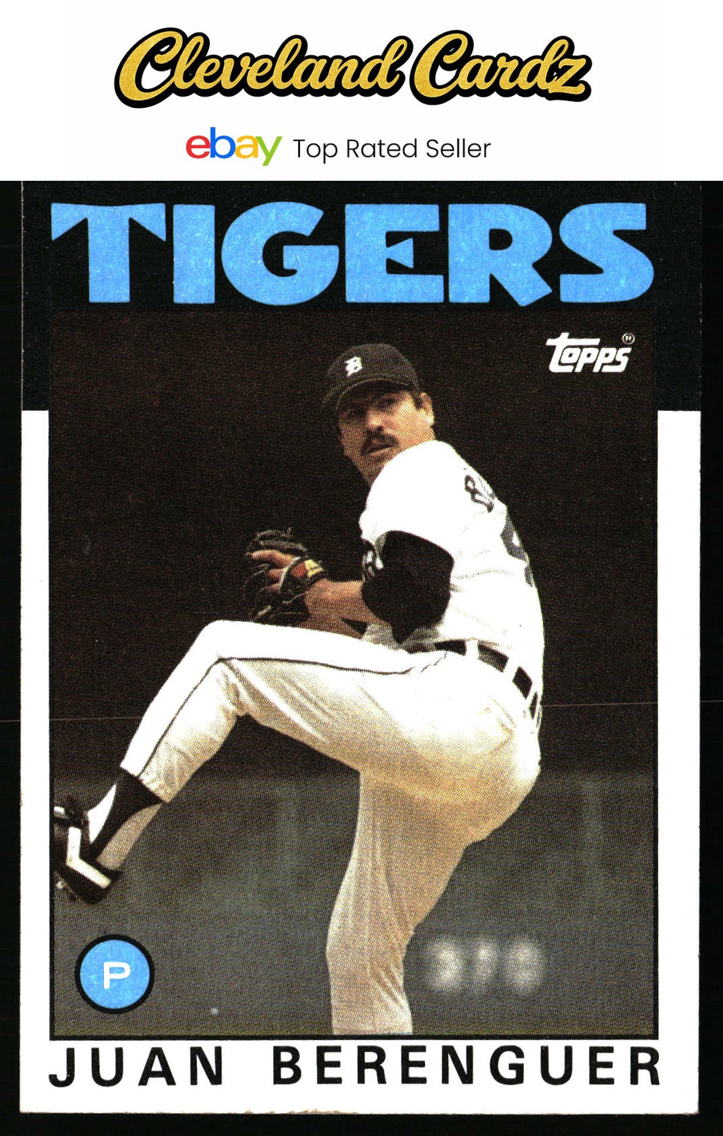 1986 Topps #47 Juan Berenguer
