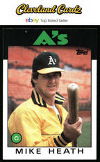 1986 Topps #148 Mike Heath