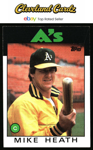 1986 Topps #148 Mike Heath