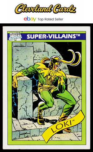 1990 Impel Marvel Universe #54 Loki