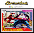 1991 Impel Marvel Universe II #126 Daredevil vs. Kingpin