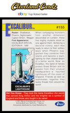 1991 Impel Marvel Universe II #155 Excalibur