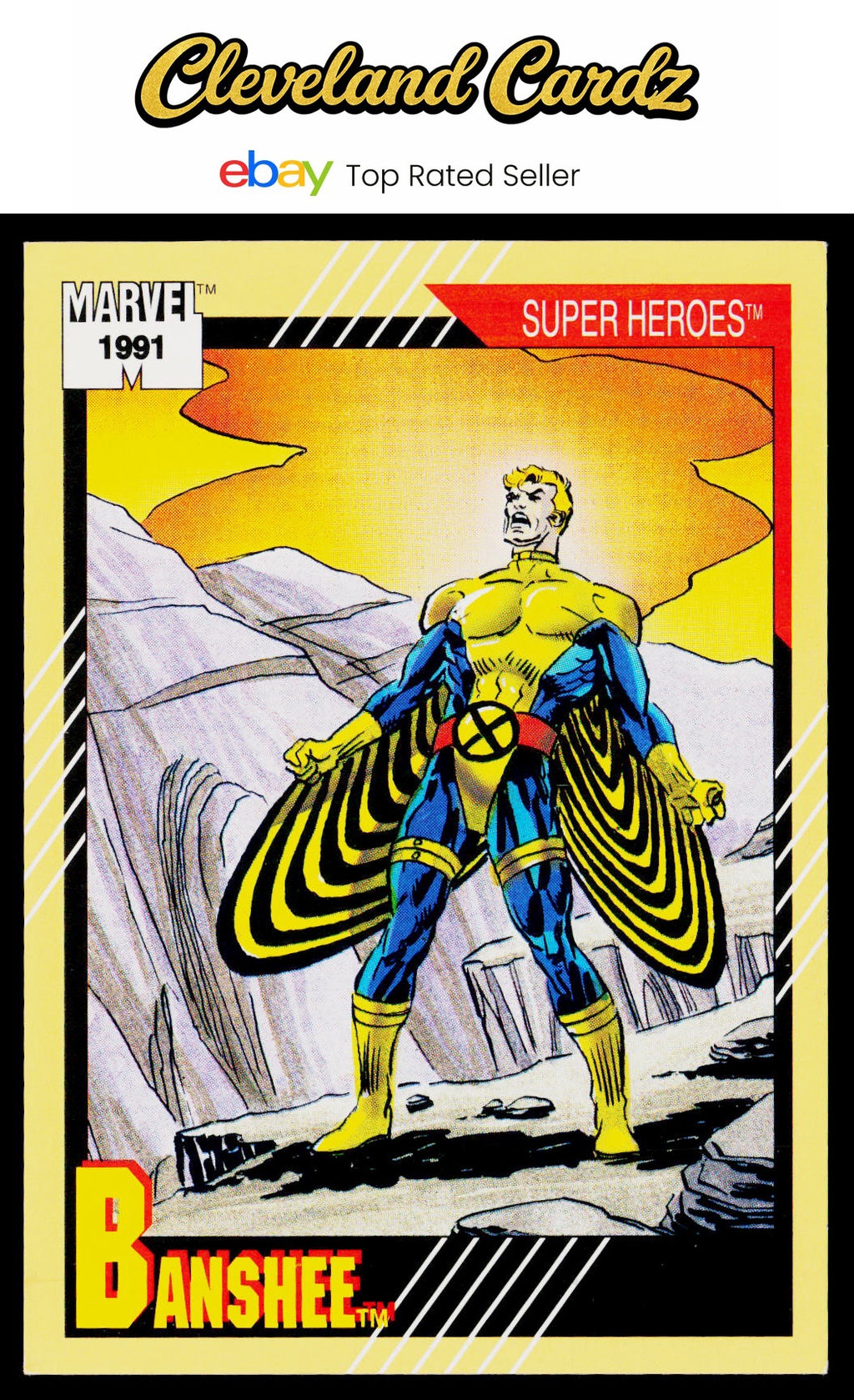1991 Impel Marvel Universe II #36 Banshee