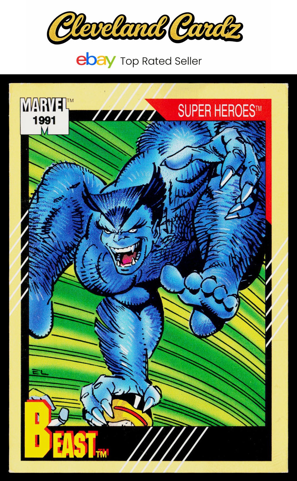 1991 Impel Marvel Universe II #40 Beast