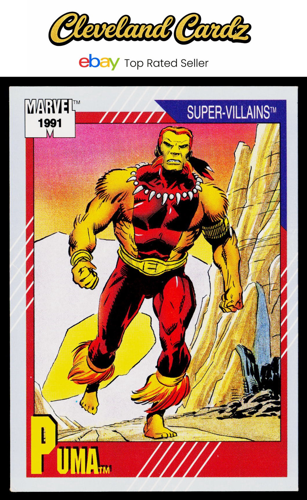 1991 Impel Marvel Universe II #79 Puma