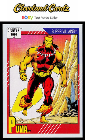 1991 Impel Marvel Universe II #79 Puma