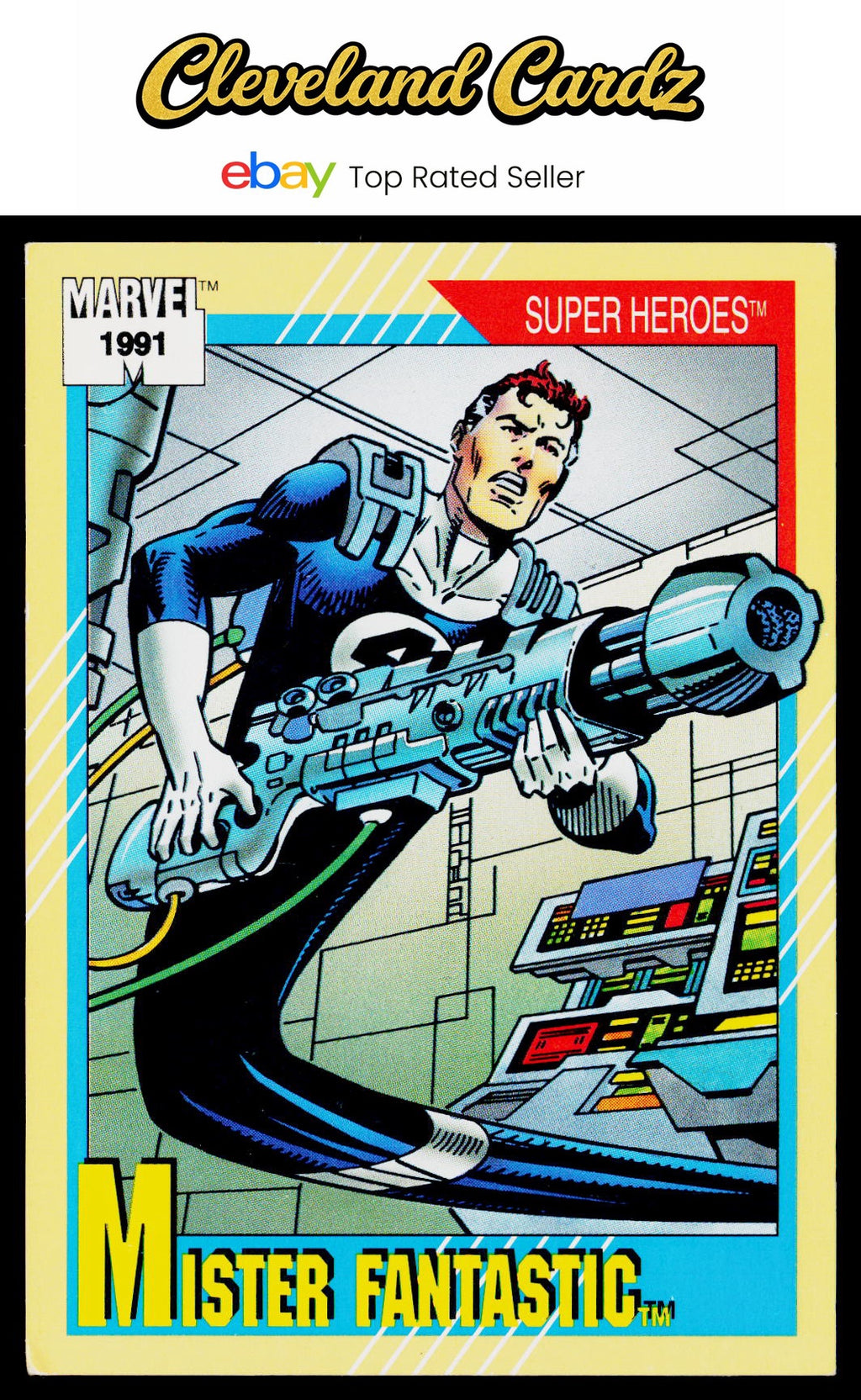 1991 Impel Marvel Universe II #7a Mister Fantastic