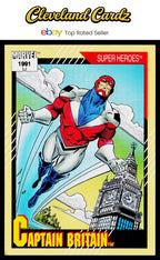 1991 Impel Marvel Universe II #12a Captain Britain