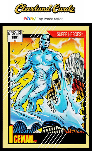 1991 Impel Marvel Universe II #8a Iceman