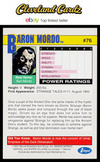 1991 Impel Marvel Universe II #76 Baron Mordo