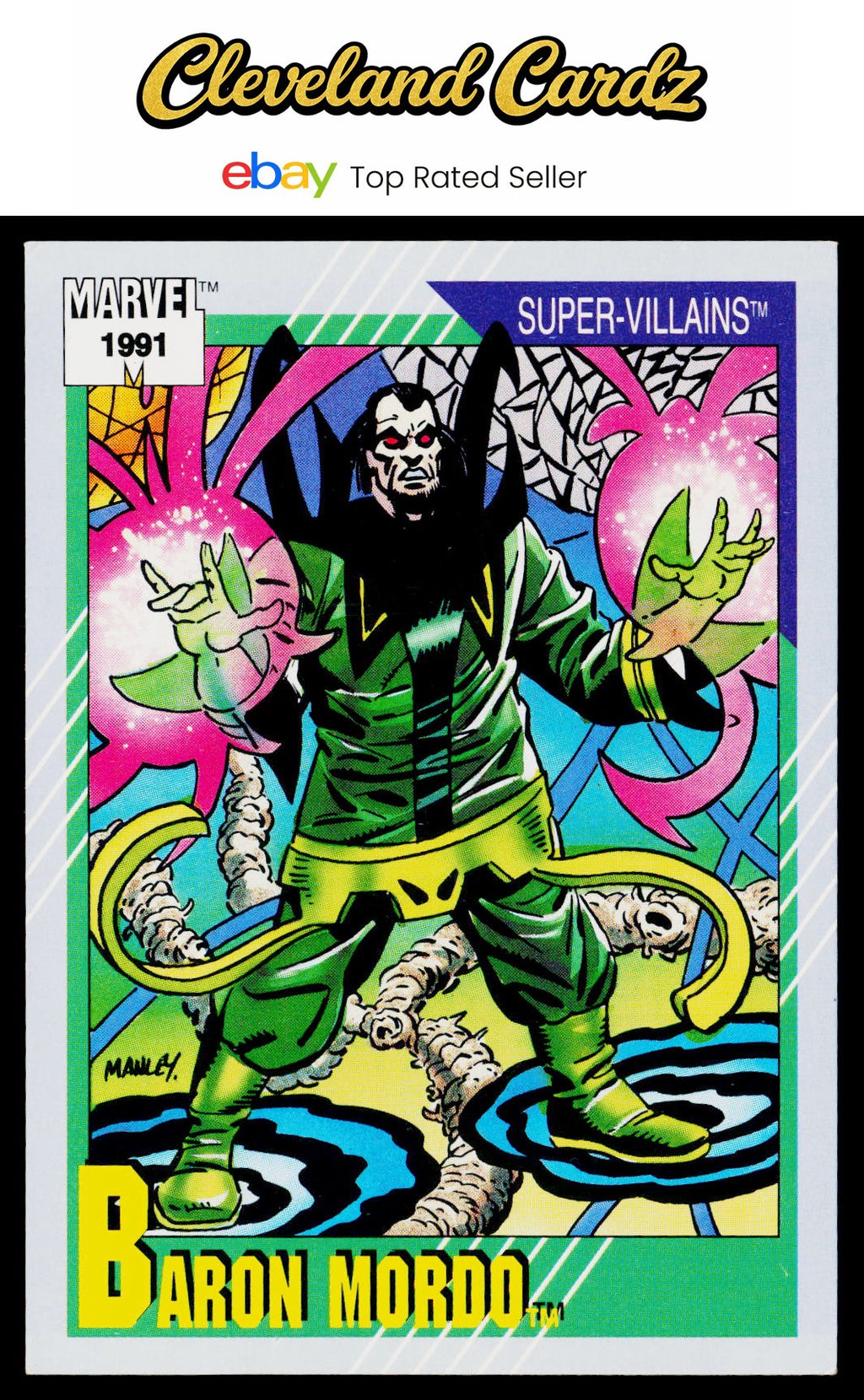 1991 Impel Marvel Universe II #76 Baron Mordo