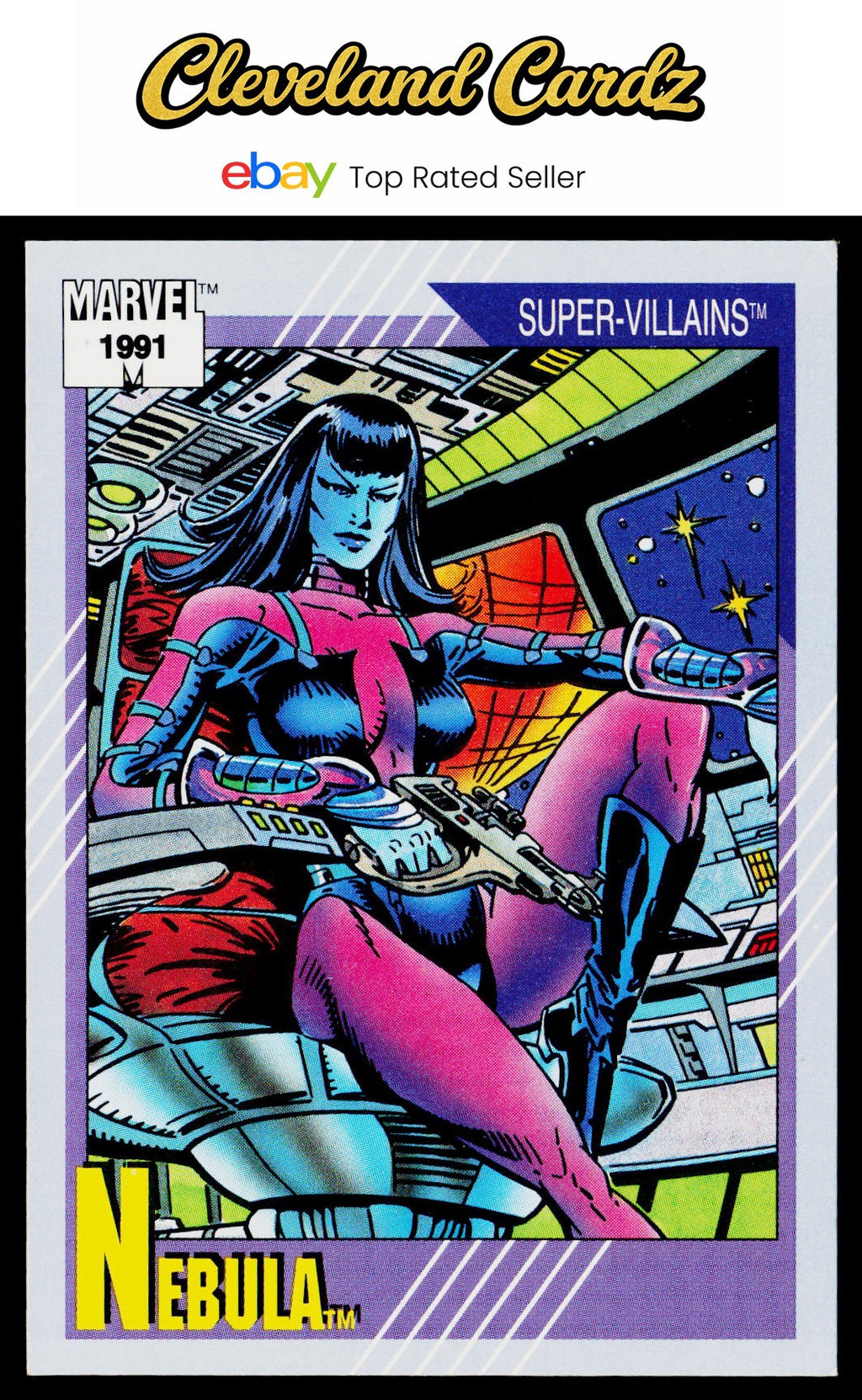 1991 Impel Marvel Universe II #78 Nebula