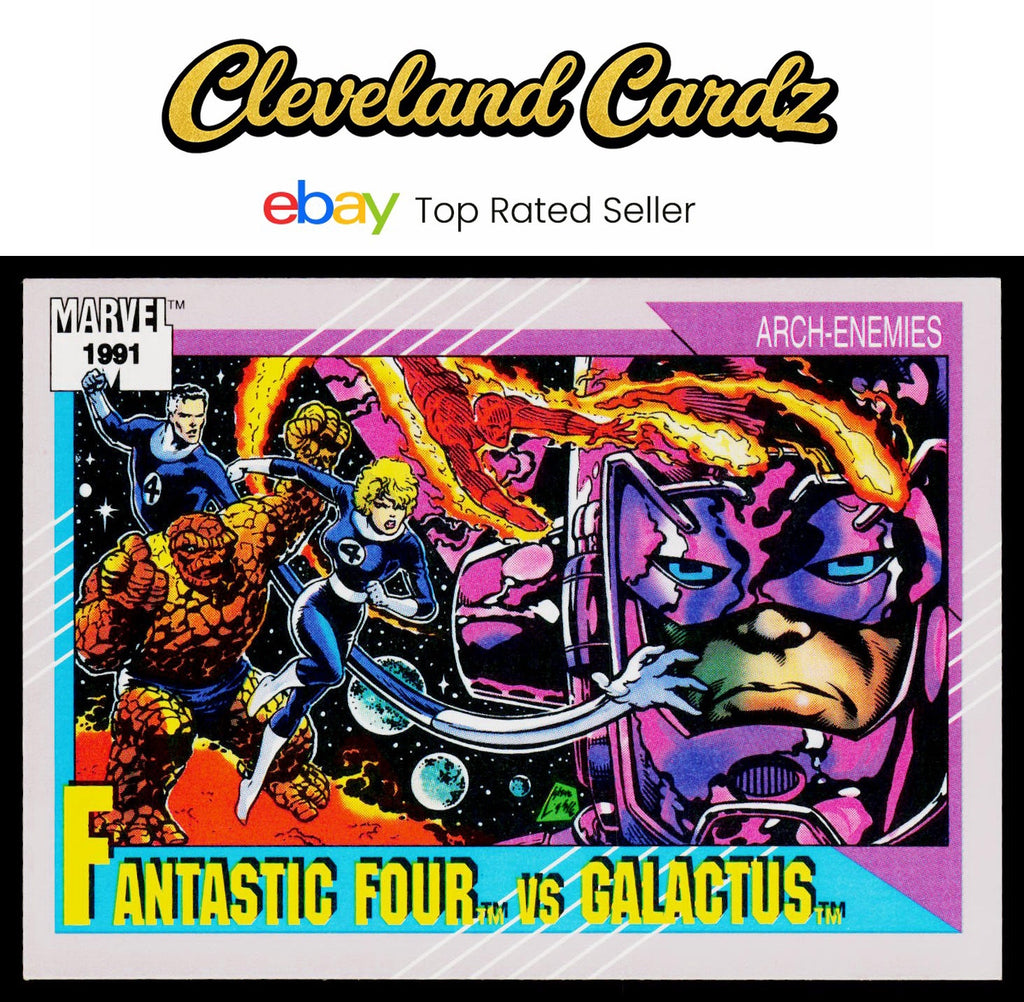 1991 Impel Marvel Universe II #107 Fantastic Four vs. Galactus