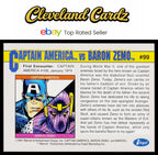 1991 Impel Marvel Universe II #99 Captain America / Baron Zemo AE