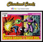 1991 Impel Marvel Universe II #99 Captain America / Baron Zemo AE