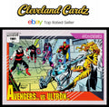 1991 Impel Marvel Universe II #114 Avengers vs. Ultron