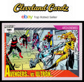 1991 Impel Marvel Universe II #114 Avengers vs. Ultron